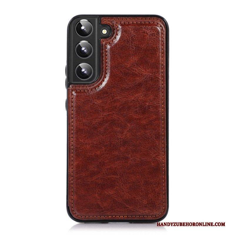 Handyhülle Für Samsung Galaxy S22 5G Design-kartenhalter Aus Leder
