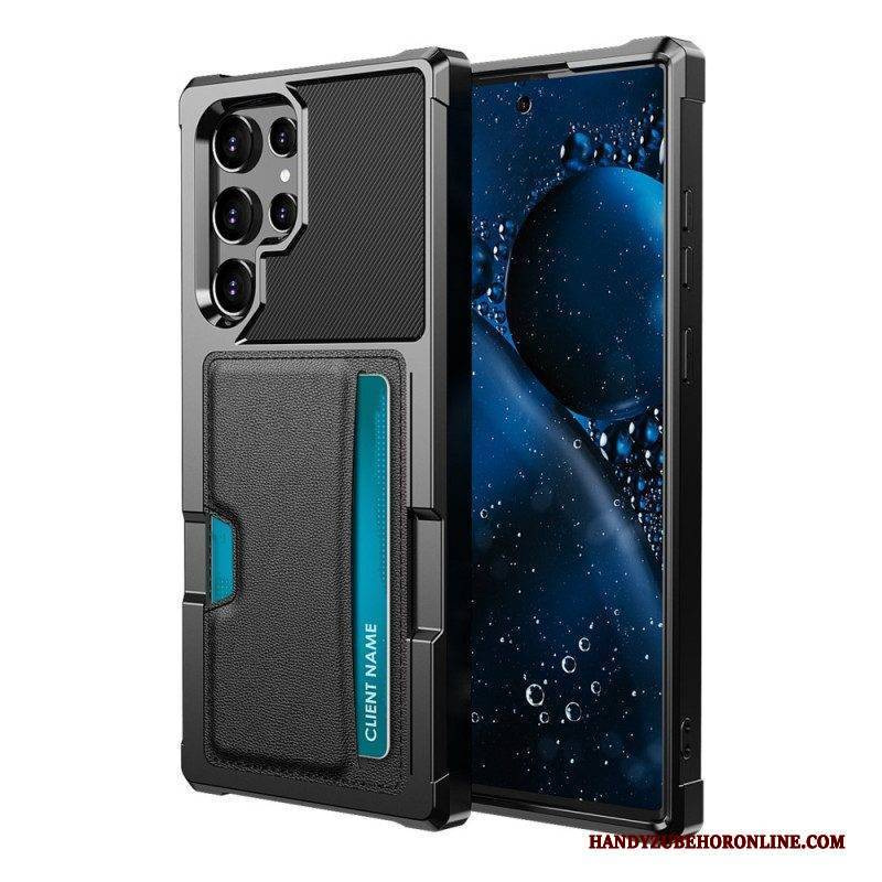 Handyhülle Für Samsung Galaxy S22 Ultra 5G Kartenhalter-designhalterung