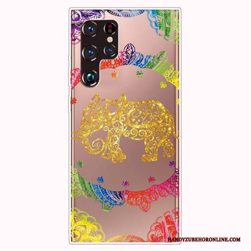 Handyhülle Für Samsung Galaxy S22 Ultra 5G Mandala-design