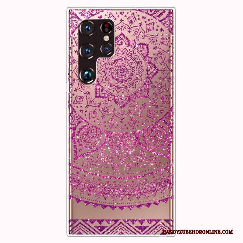 Handyhülle Für Samsung Galaxy S22 Ultra 5G Mandala-design