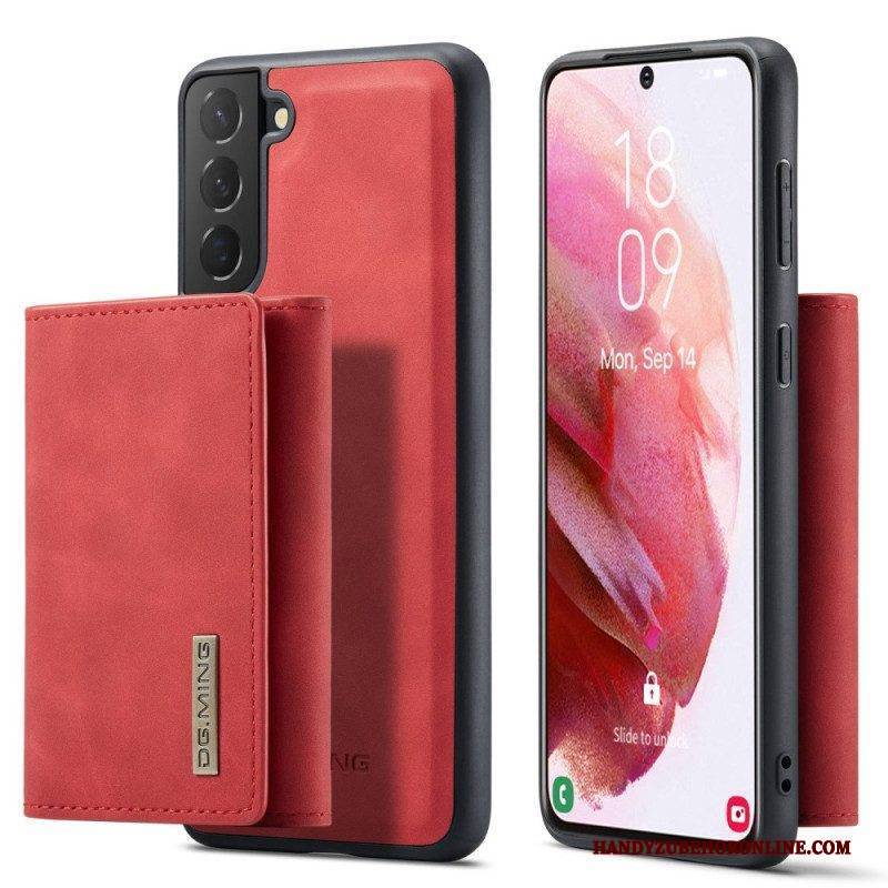 Handyhülle Für Samsung Galaxy S23 5G Dg.ming Abnehmbarer Kartenhalter