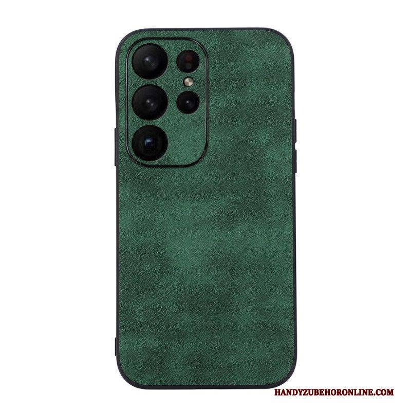 Handyhülle Für Samsung Galaxy S23 Ultra 5G Kunstleder
