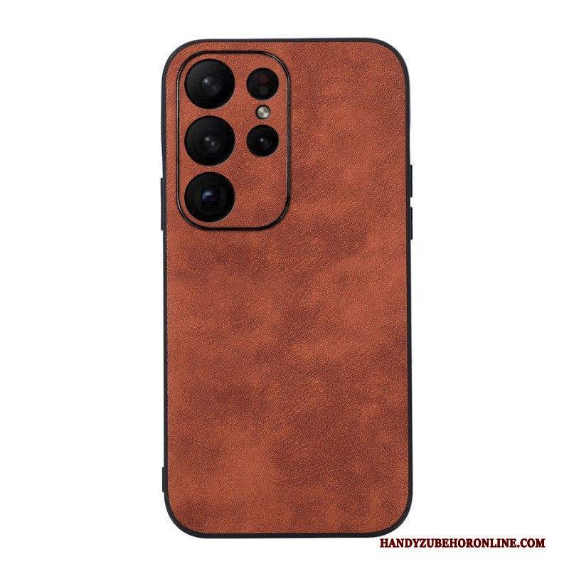 Handyhülle Für Samsung Galaxy S23 Ultra 5G Kunstleder