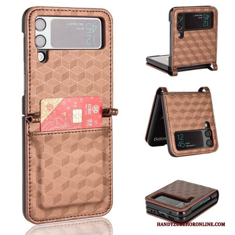 Handyhülle Für Samsung Galaxy Z Flip 4 Flip Case 3d-würfel