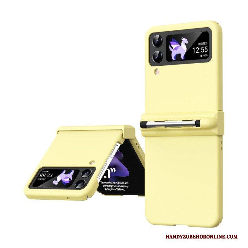 Handyhülle Für Samsung Galaxy Z Flip 4 Flip Case Klassisch Mit Stylus