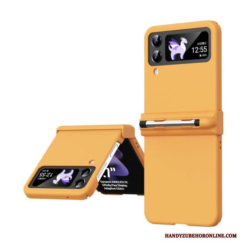 Handyhülle Für Samsung Galaxy Z Flip 4 Flip Case Klassisch Mit Stylus