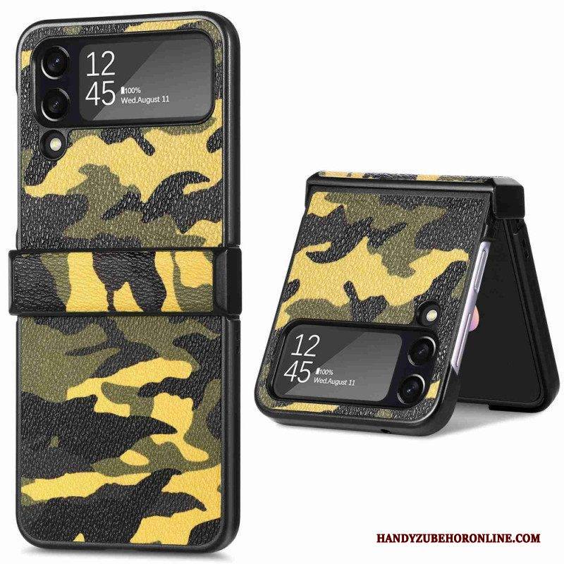 Handyhülle Für Samsung Galaxy Z Flip 4 Flip Case Militärische Tarnung
