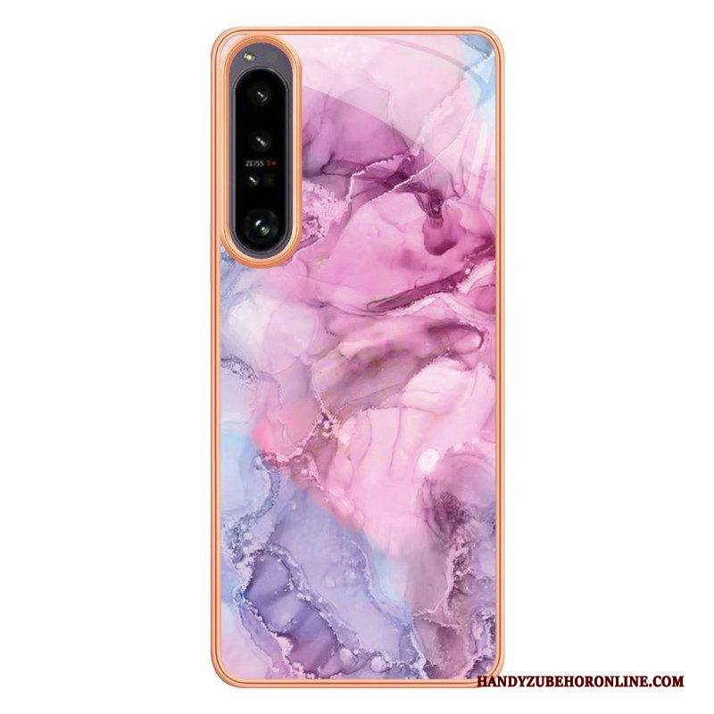 Handyhülle Für Sony Xperia 1 IV Marmor