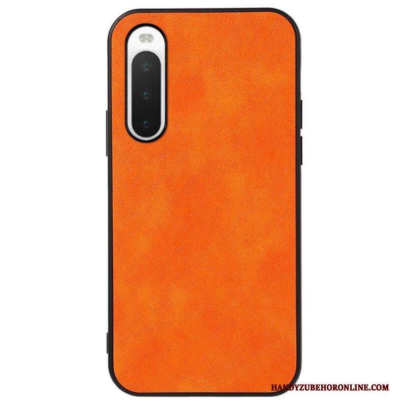Handyhülle Für Sony Xperia 10 IV Litschi-leder-stil