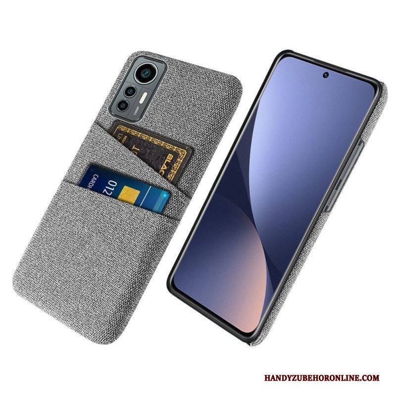 Handyhülle Für Xiaomi 12 Lite Kartenhalter-stoff
