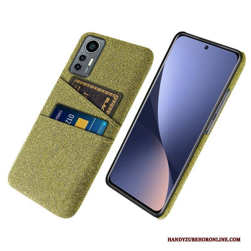 Handyhülle Für Xiaomi 12 Lite Kartenhalter-stoff