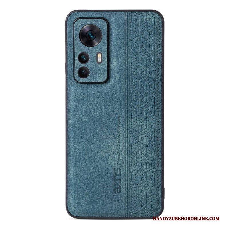 Handyhülle Für Xiaomi 12T / 12T Pro Azns Ledereffekt