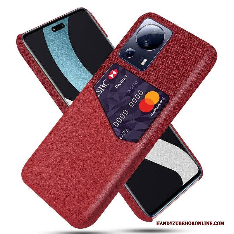 Handyhülle Für Xiaomi 13 Lite Kartenhalter-design