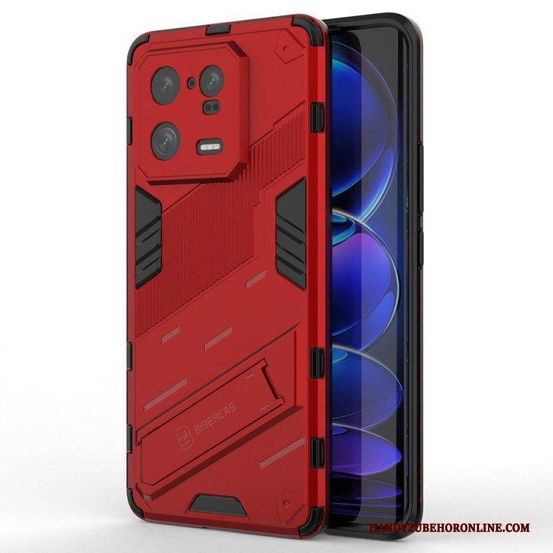 Handyhülle Für Xiaomi 13 Pro Freihändiger. Abnehmbarer Ständer Mit Zwei Positionen
