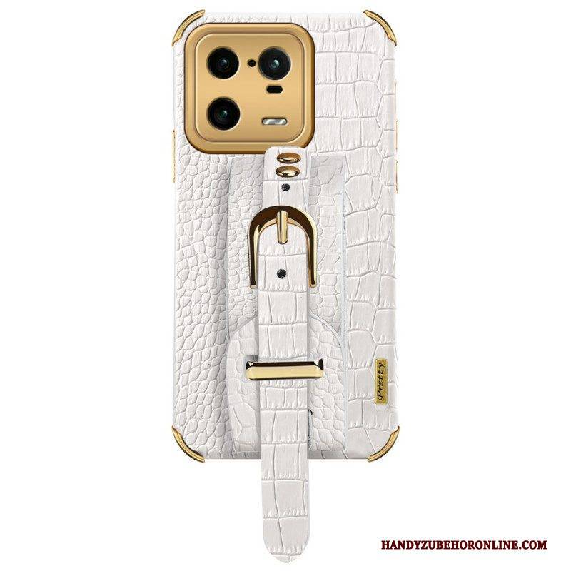 Handyhülle Für Xiaomi 13 Pro Kroko-armband
