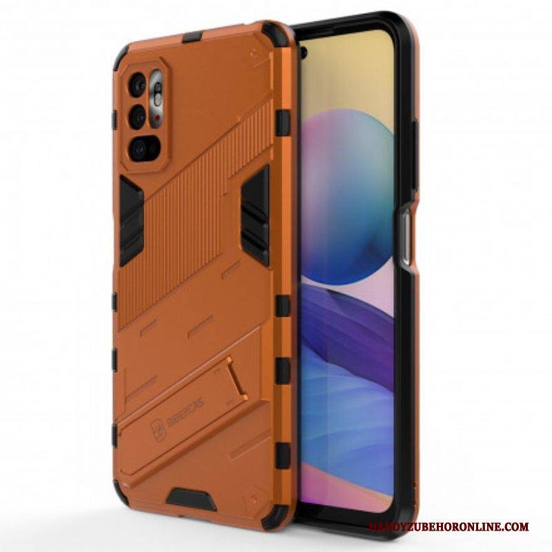 Handyhülle Für Xiaomi Redmi Note 10 5G Freihändiger. Abnehmbarer Ständer Mit Zwei Positionen