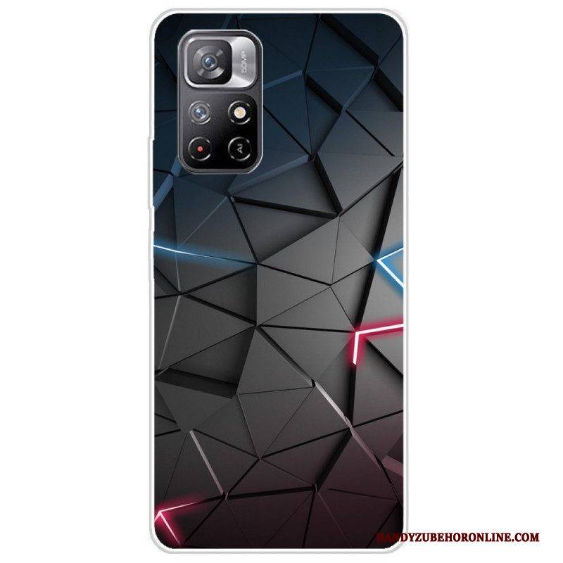 Handyhülle Für Xiaomi Redmi Note 11 Pro Plus 5G Flexible Geometrie