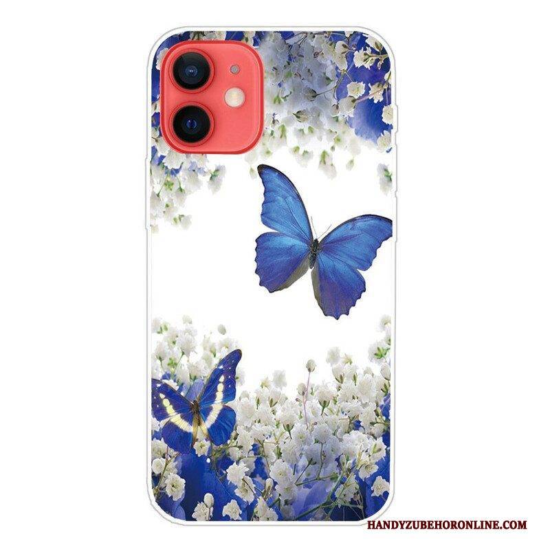 Handyhülle Für iPhone 13 Mini Schmetterlinge