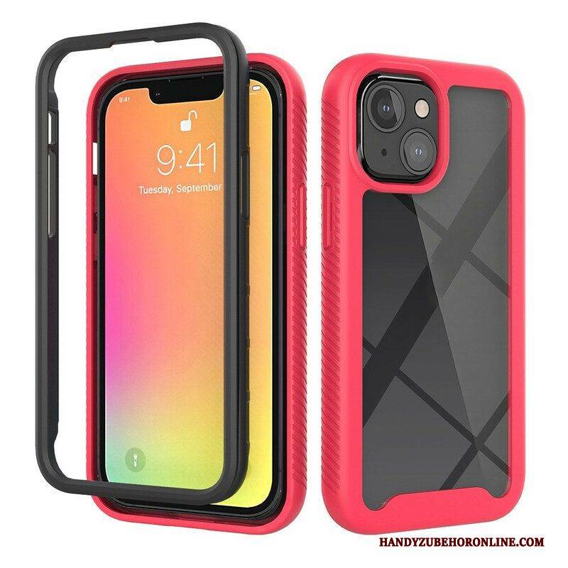 Handyhülle Für iPhone 13 Mini Silikonkanten Im Hybrid-design