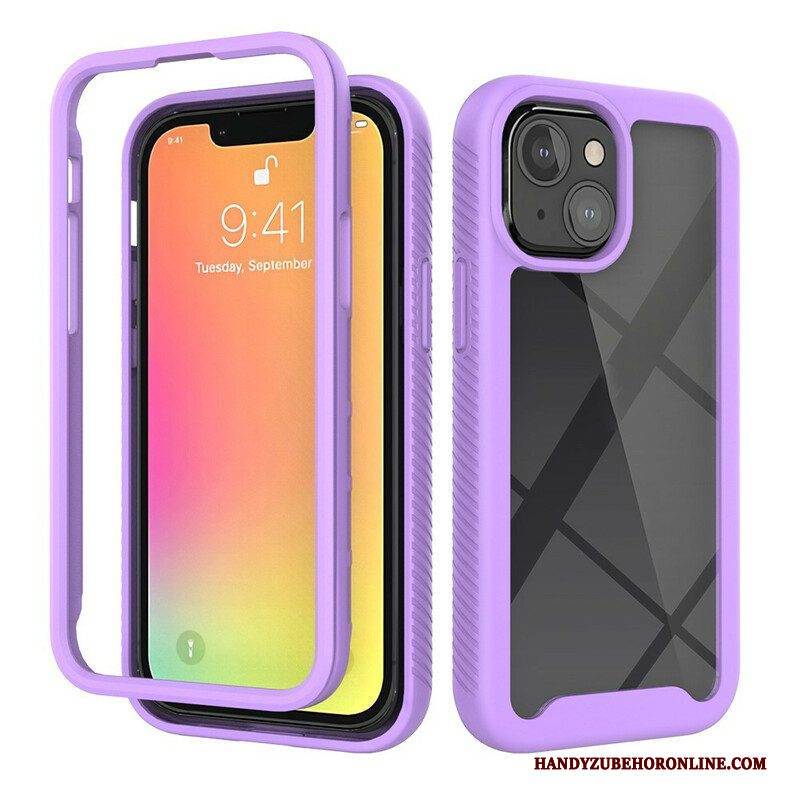 Handyhülle Für iPhone 13 Mini Silikonkanten Im Hybrid-design