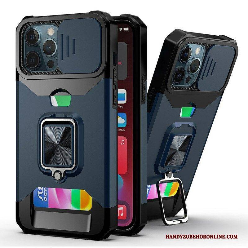 Handyhülle Für iPhone 13 Pro Max Multifunktionaler Linsenschutz