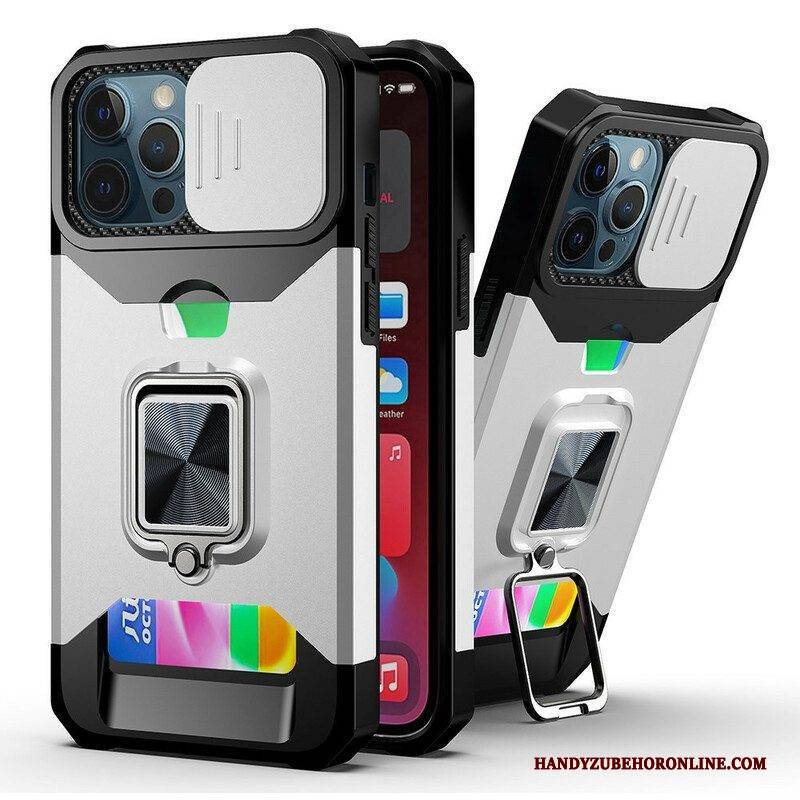 Handyhülle Für iPhone 13 Pro Max Multifunktionaler Linsenschutz