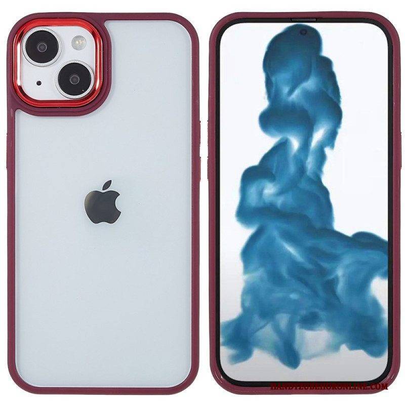 Handyhülle Für iPhone 14 Plus Kanten Aus Acrylsilikon