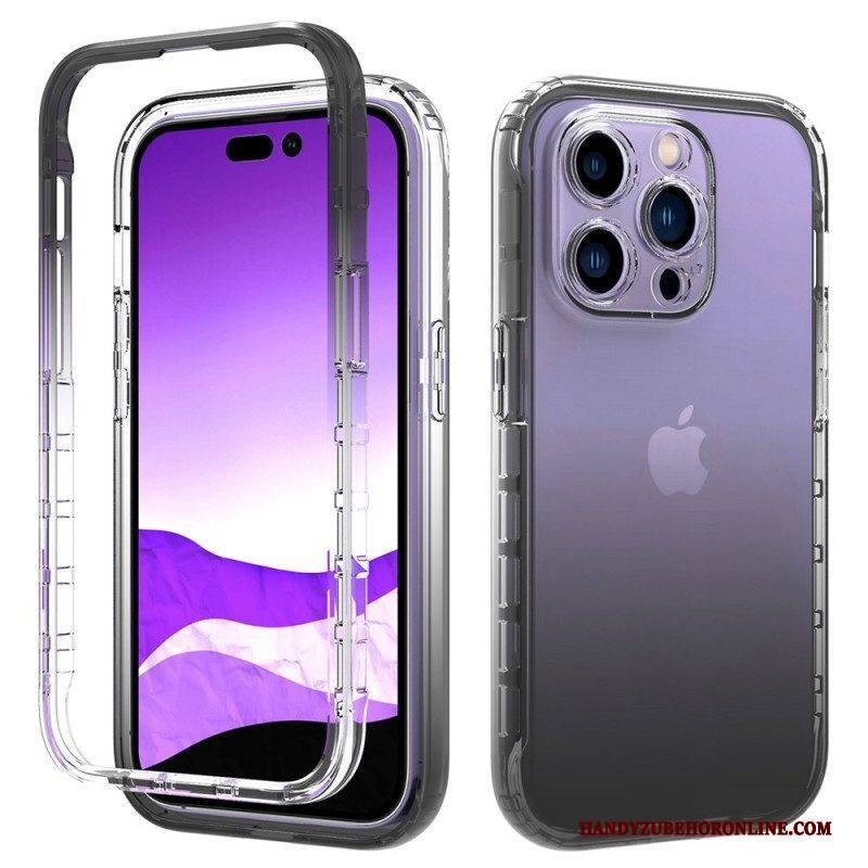 Handyhülle Für iPhone 14 Pro Farbverlauf