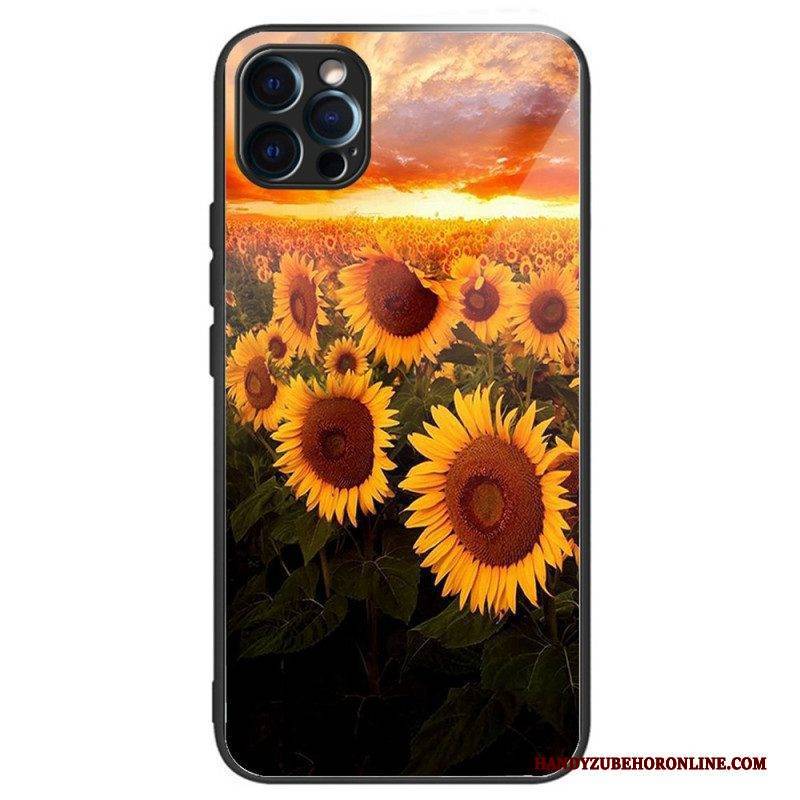 Handyhülle Für iPhone 14 Pro Intensive Sonnenblumen