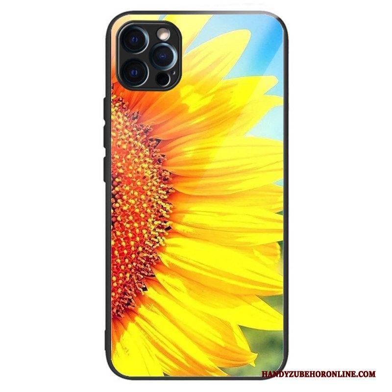Handyhülle Für iPhone 14 Pro Intensive Sonnenblumen