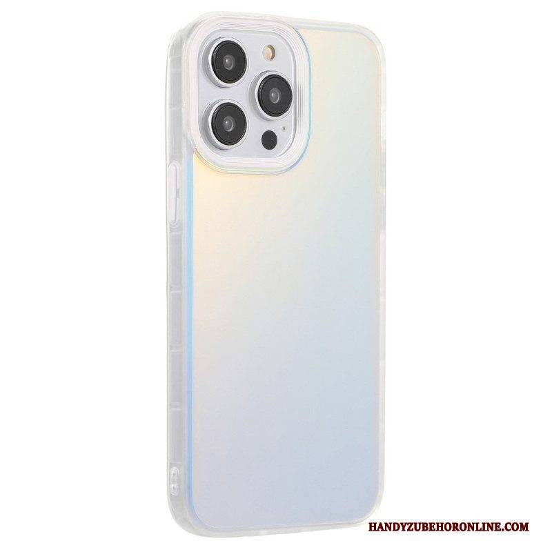 Handyhülle Für iPhone 14 Pro Lasereffekt