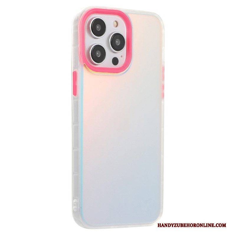 Handyhülle Für iPhone 14 Pro Lasereffekt