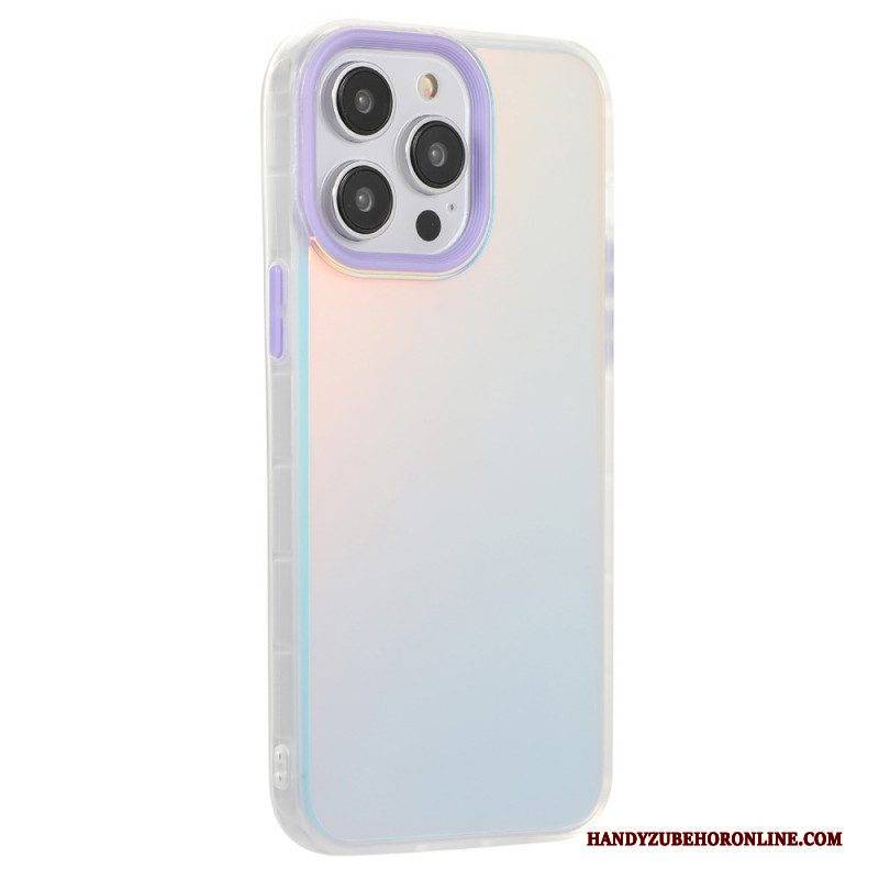 Handyhülle Für iPhone 14 Pro Lasereffekt