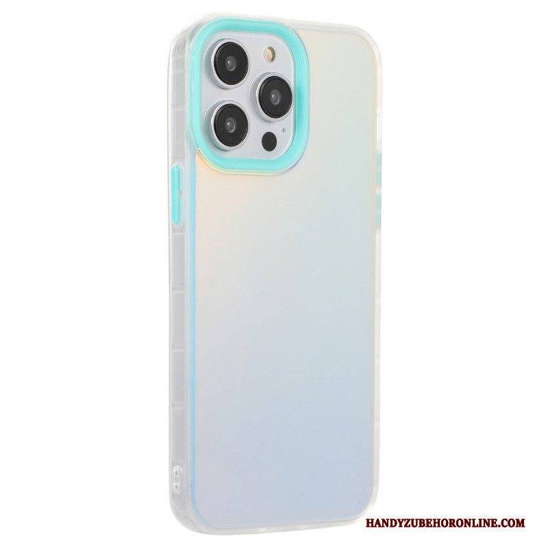 Handyhülle Für iPhone 14 Pro Lasereffekt