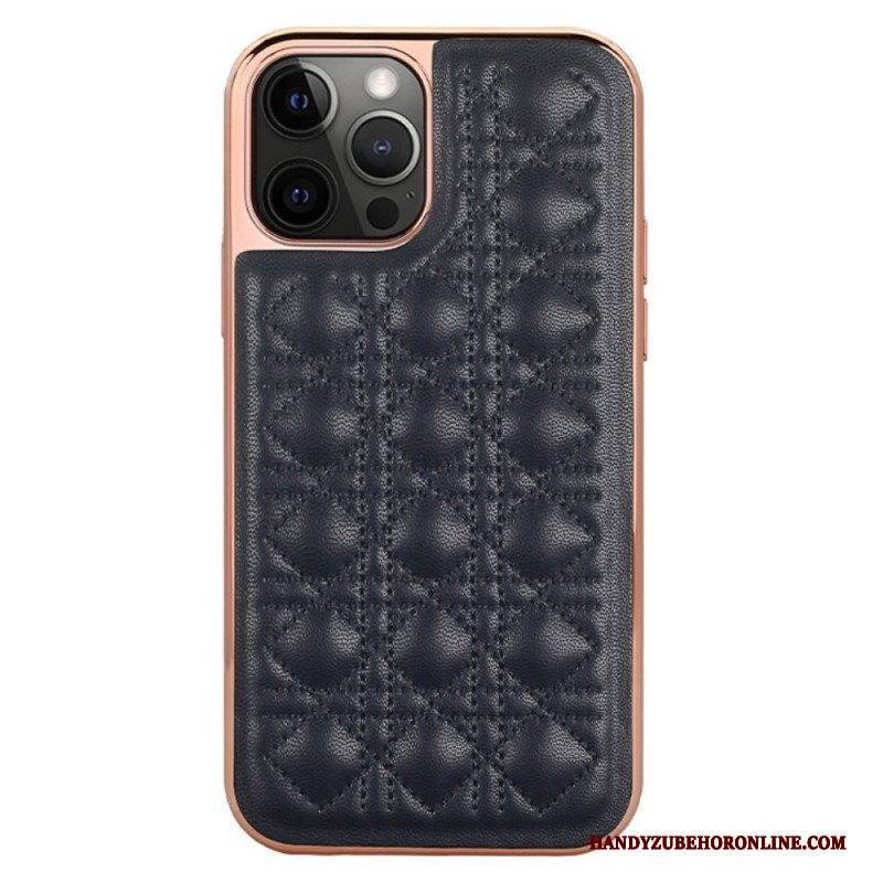 Handyhülle Für iPhone 14 Pro Max Gestepptes Vietao