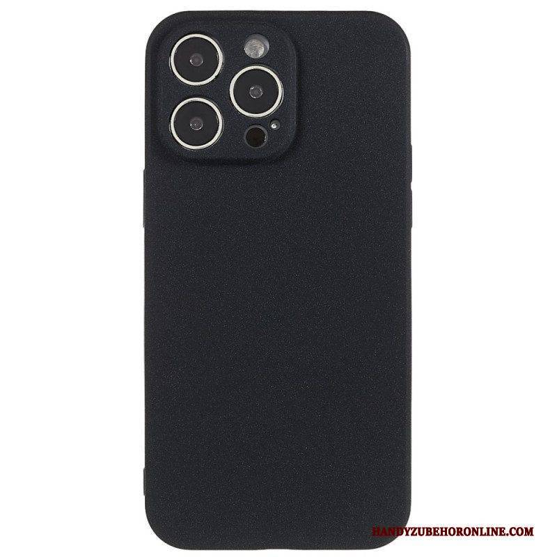 Handyhülle Für iPhone 14 Pro Max Mattes Silikon
