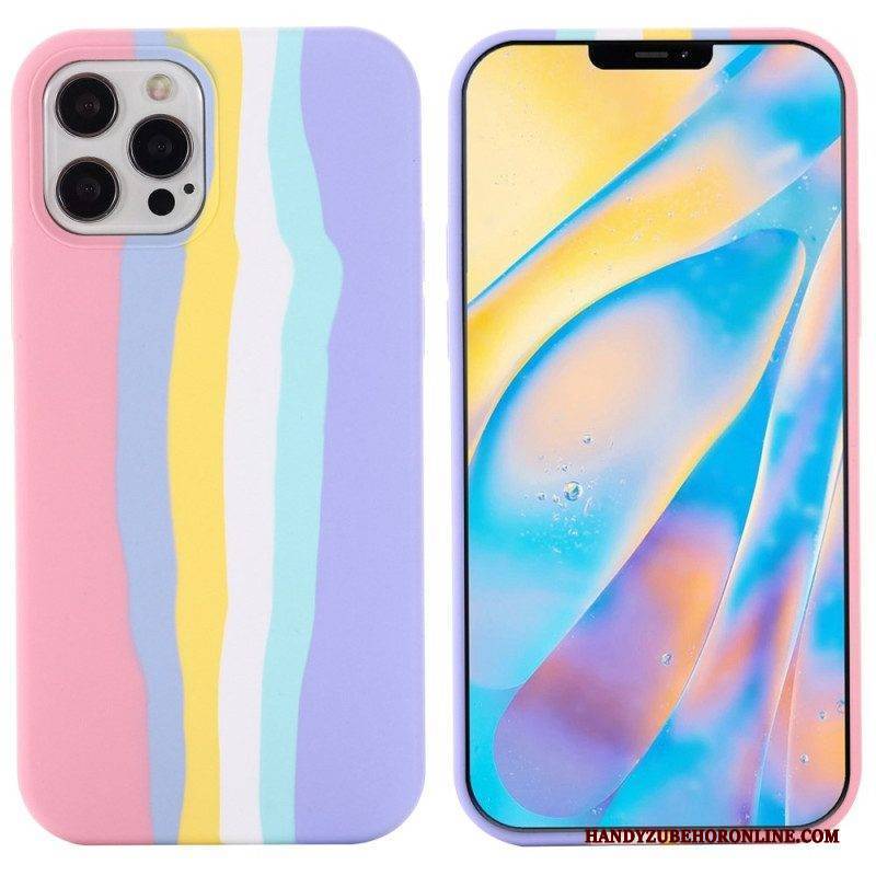 Handyhülle Für iPhone 14 Pro Max Regenbogen