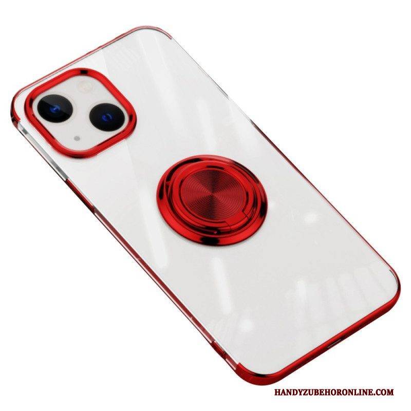 Handyhülle Für iPhone 14 Transparenter Drehring