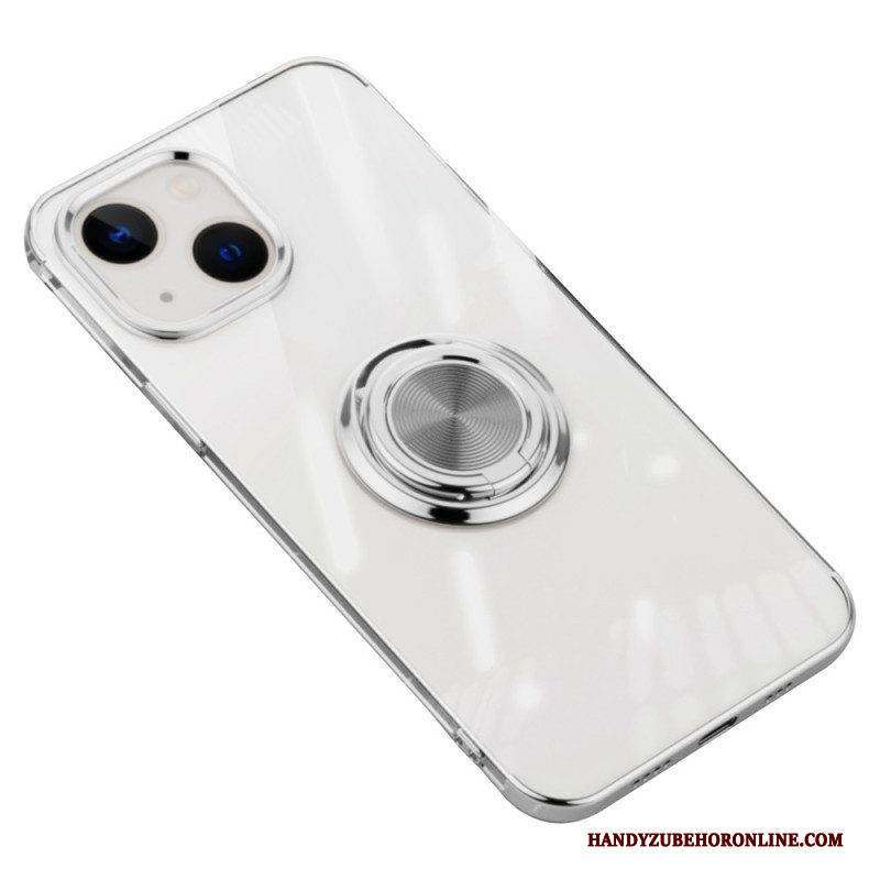 Handyhülle Für iPhone 14 Transparenter Drehring