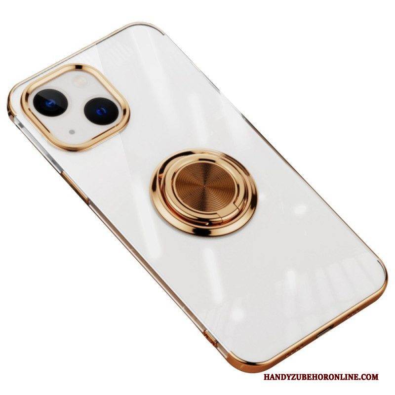 Handyhülle Für iPhone 14 Transparenter Drehring