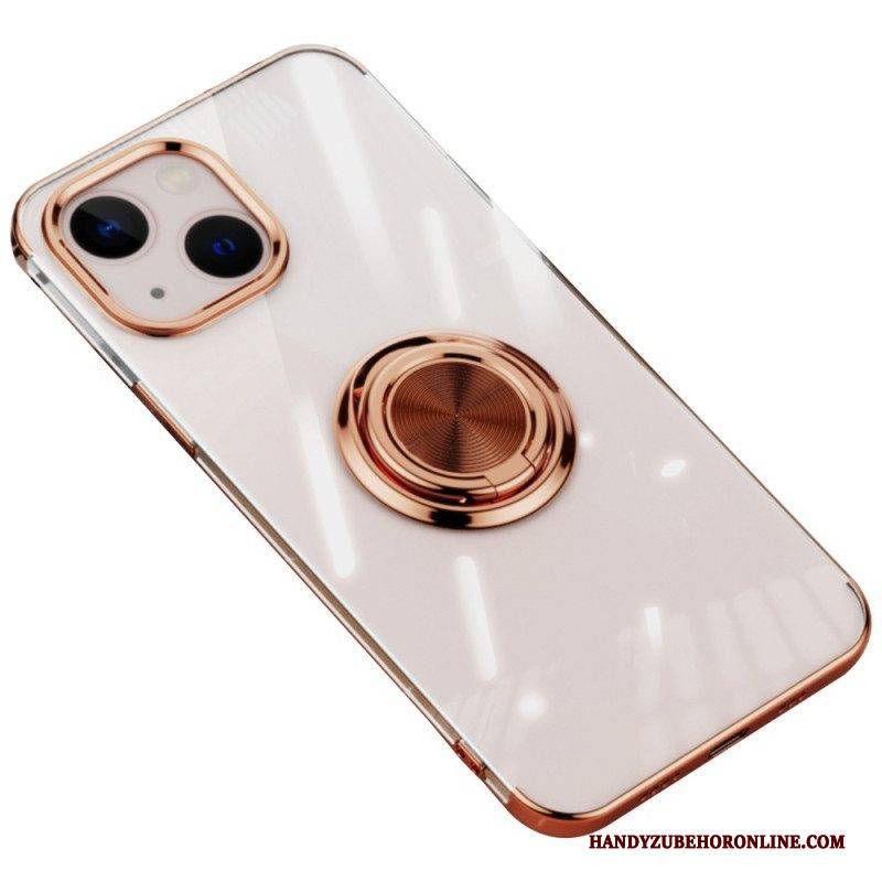 Handyhülle Für iPhone 14 Transparenter Drehring