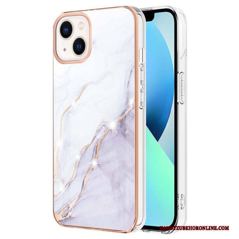 Handyhülle Für iPhone 15 Plus Marmorstil