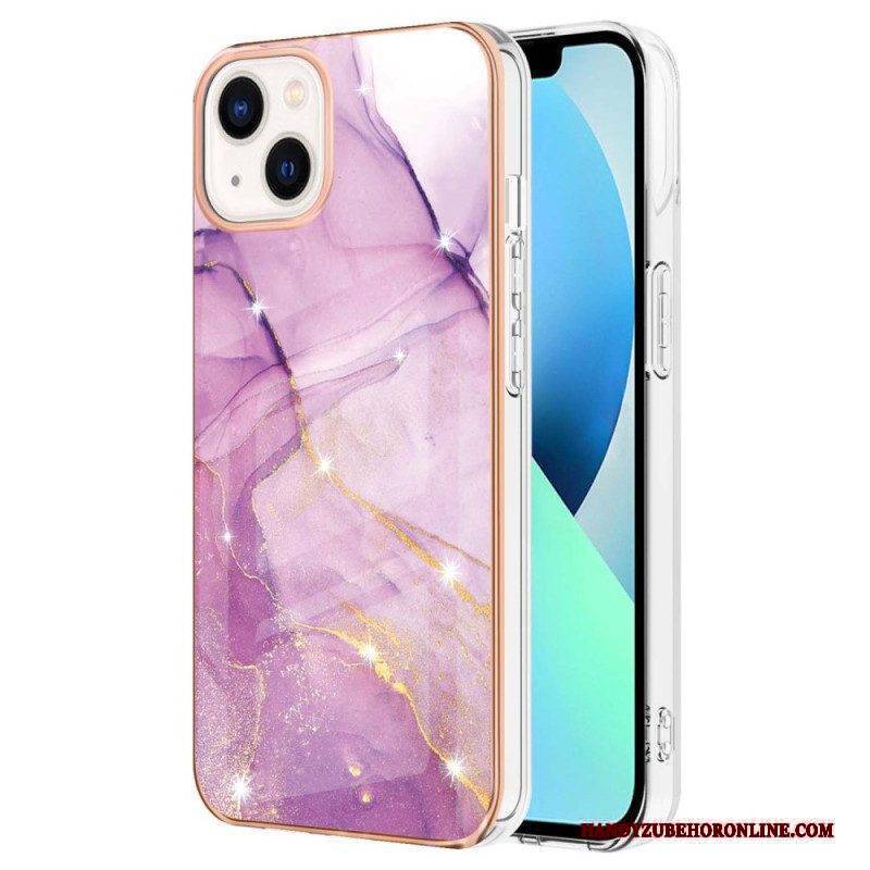 Handyhülle Für iPhone 15 Plus Marmorstil
