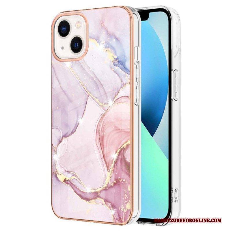 Handyhülle Für iPhone 15 Plus Marmorstil