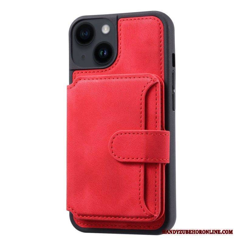 Handyhülle Für iPhone 15 Plus Unterstützung Für Rfid-kartenhalter
