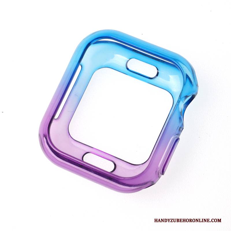 Hülle Apple Watch Series 1 Schutz Persönlichkeit Blau, Case Apple Watch Series 1 Farbverlauf Zweifarbig