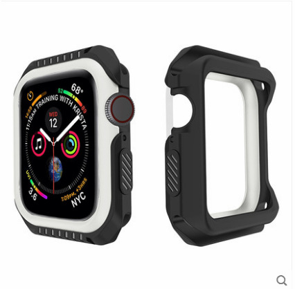 Hülle Apple Watch Series 1 Silikon Blau Grenze, Case Apple Watch Series 1 Schutz Anti-sturz