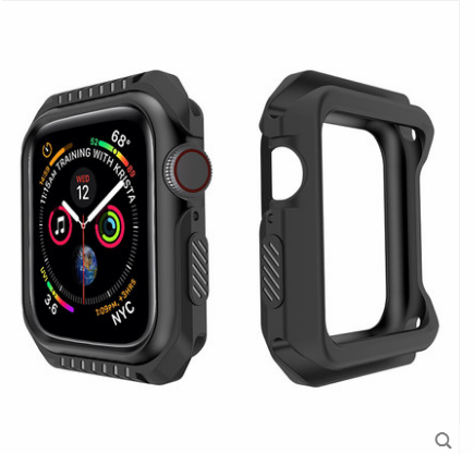 Hülle Apple Watch Series 1 Silikon Blau Grenze, Case Apple Watch Series 1 Schutz Anti-sturz