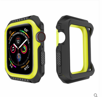Hülle Apple Watch Series 1 Silikon Blau Grenze, Case Apple Watch Series 1 Schutz Anti-sturz