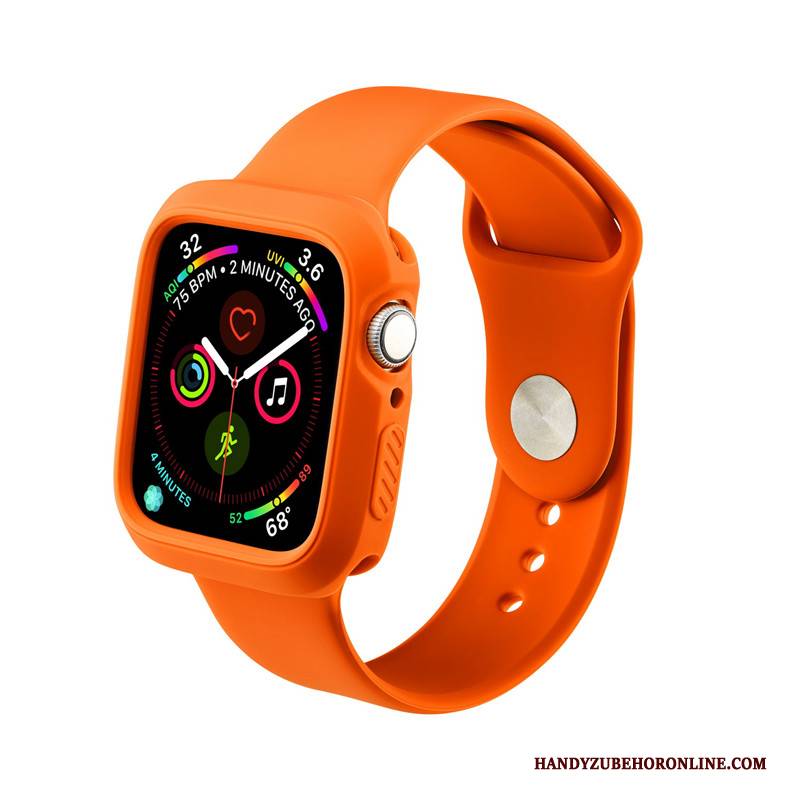 Hülle Apple Watch Series 5 Schutz Persönlichkeit Grün, Case Apple Watch Series 5 Taschen Wasserdicht Trend